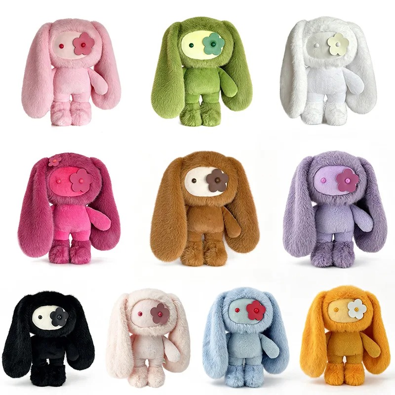 Vinyl Figure Blank - Peluche lapin Juju mignon de 30cm,