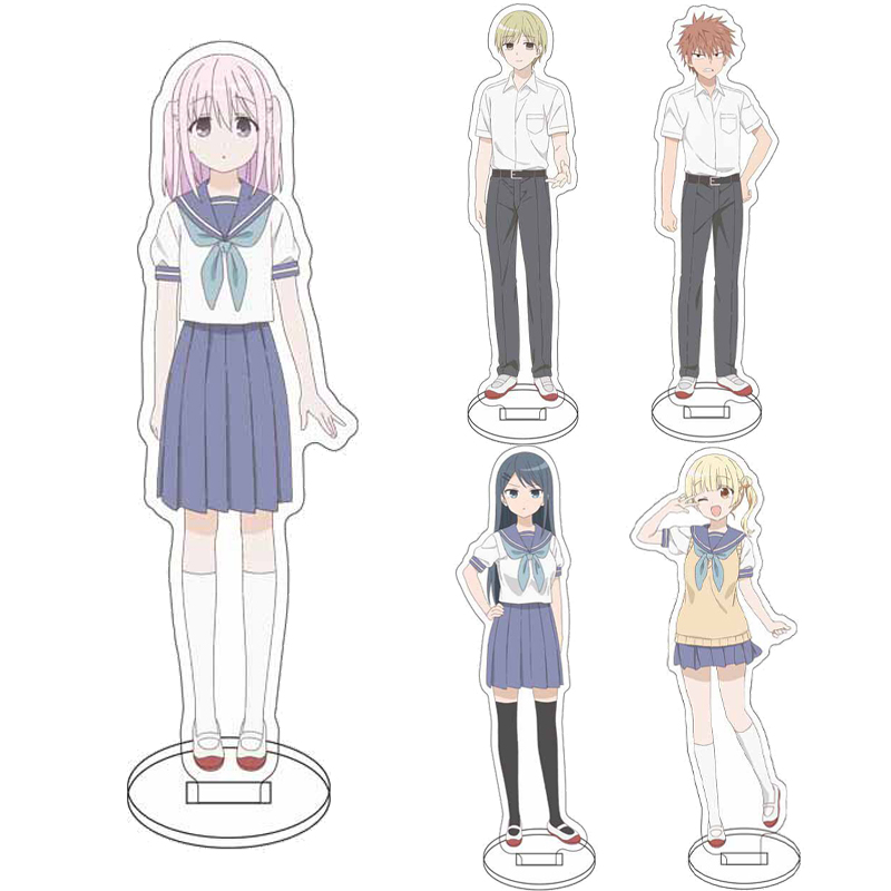 Figma Stand Set - Figurines Anime 16CM : Kashiwada Inexpressif