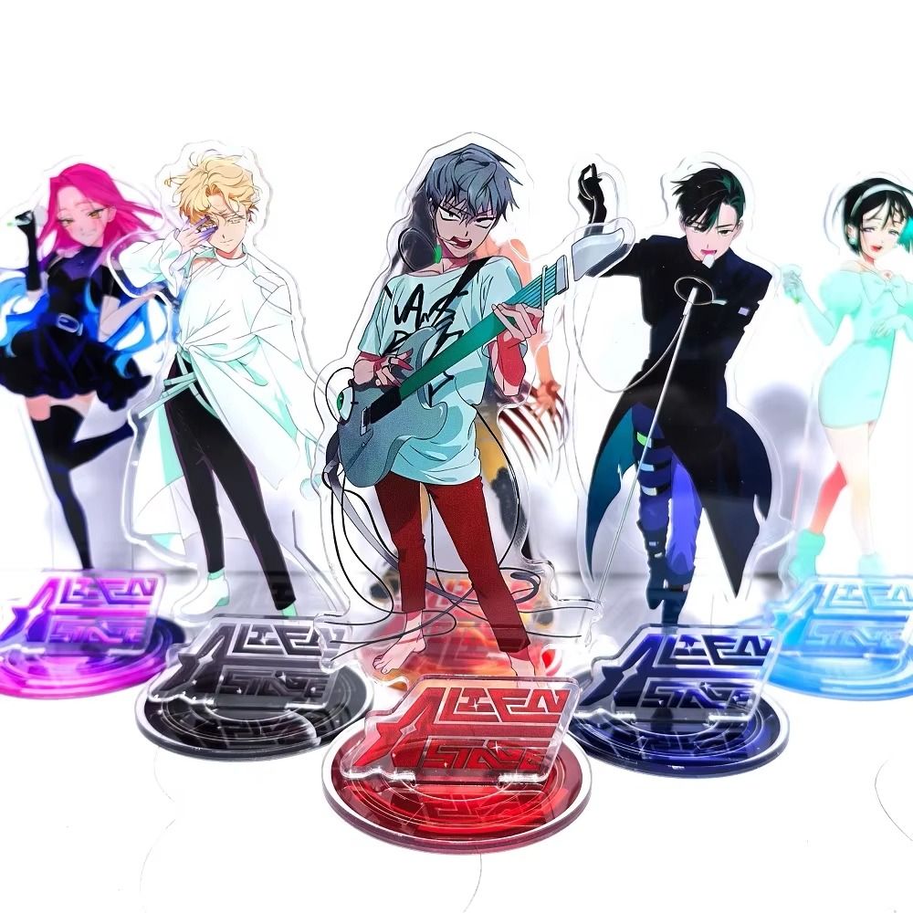 Action Figure Stand - Support en acrylique Kawaii Alien Stage