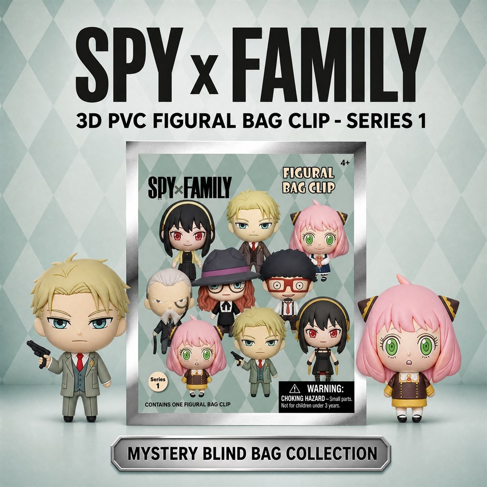 Mystery Box Blind Bag - Spy x Family Porte-clés 3D en