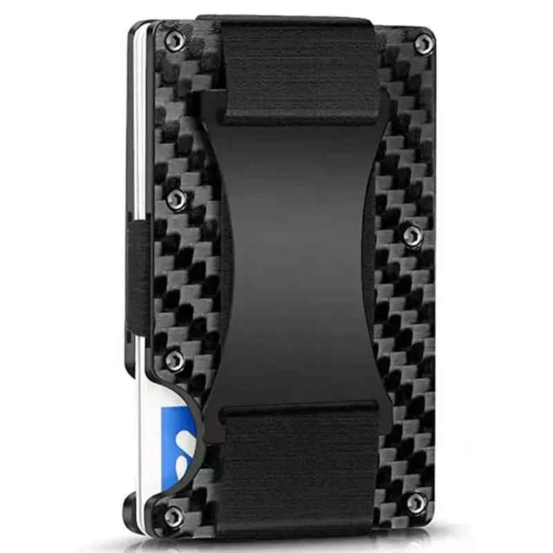Card Top Loader - Rfid porte-carte de visite en Fiber