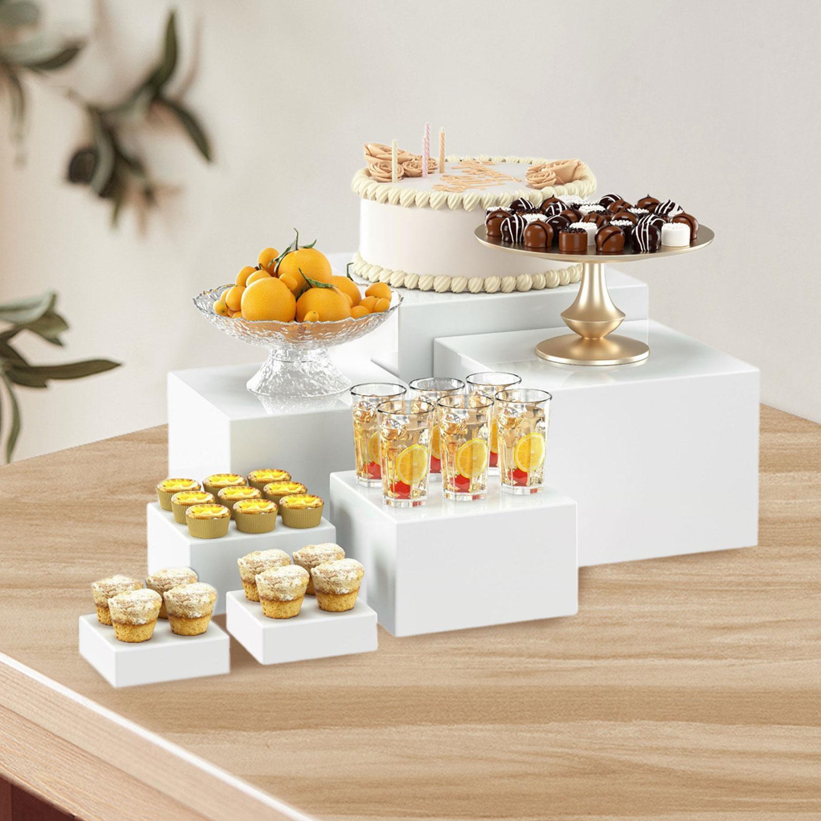 Display Risers Set - TQH Ensemble de 7 supports de