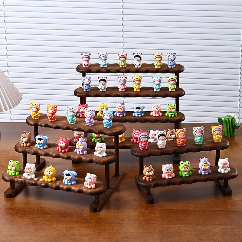 Display Risers Set - Présentoir en bois à 2/3/4/5 couches,
