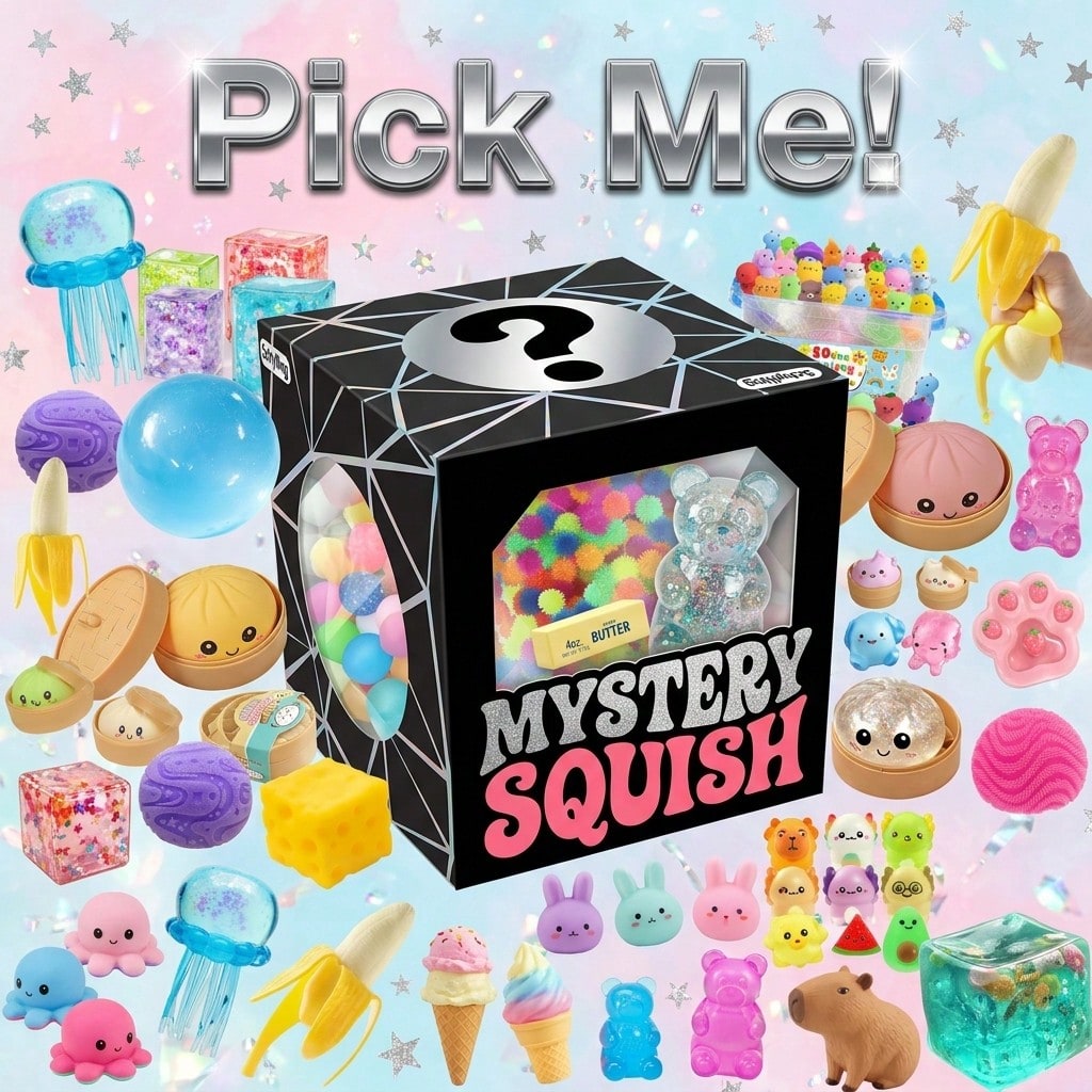 Boîte mystère souple et mignon - Mystery Box Blind Bag avis et prix