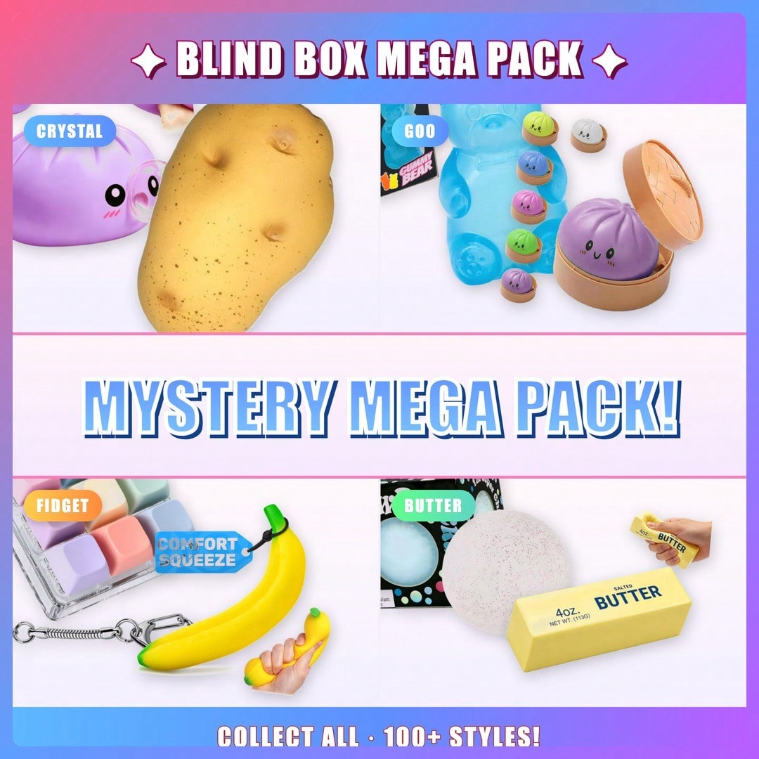 Boîte mystère souple et mignon - Mystery Box Blind Bag avis et prix