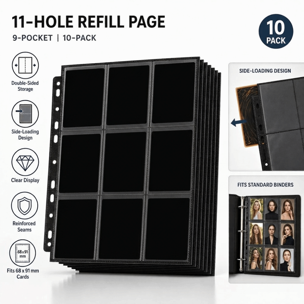 10 pages de rechargement pour  - Trading Card Binder avis et prix