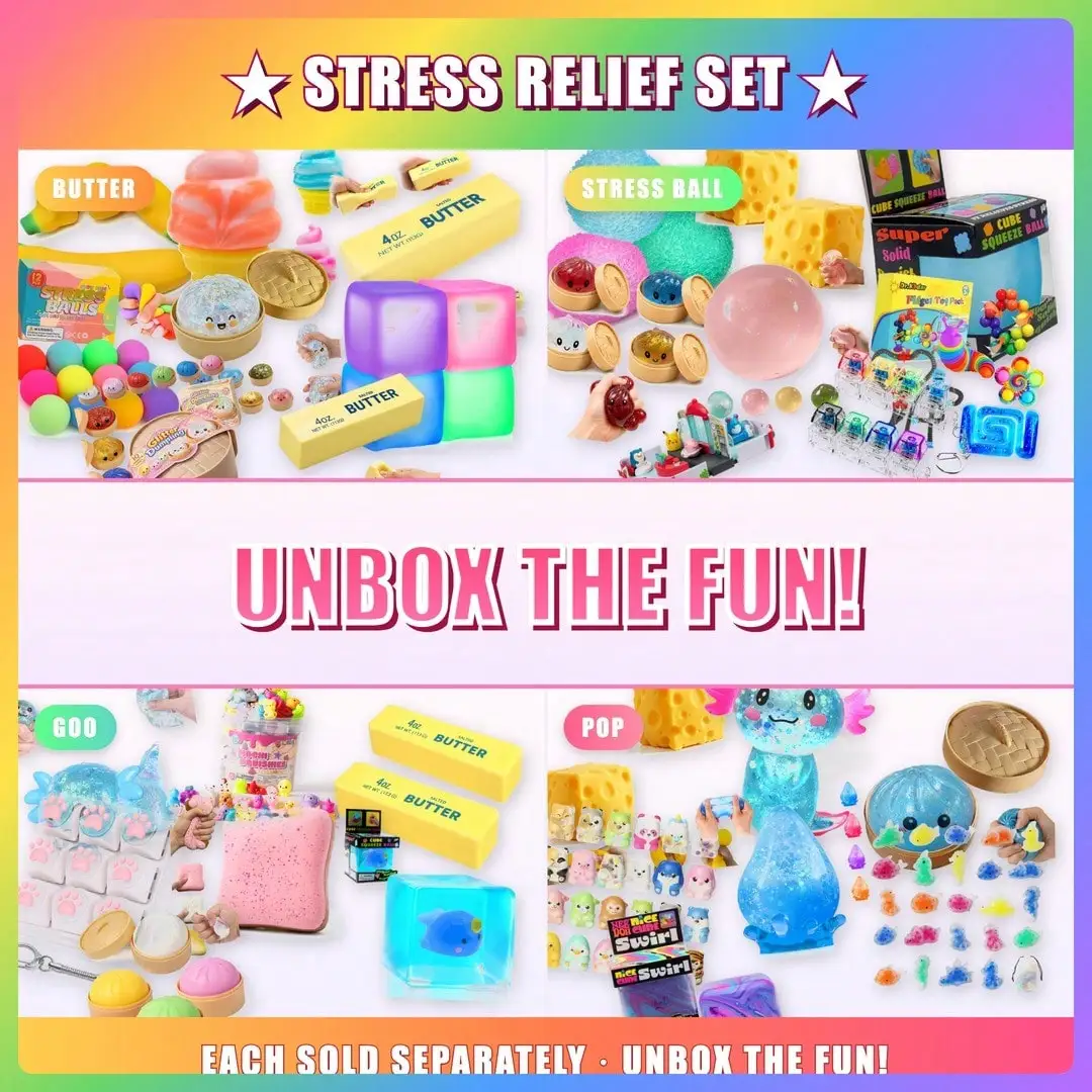 100 styles de jouets sensoriel - Mystery Box Blind Bag avis et prix