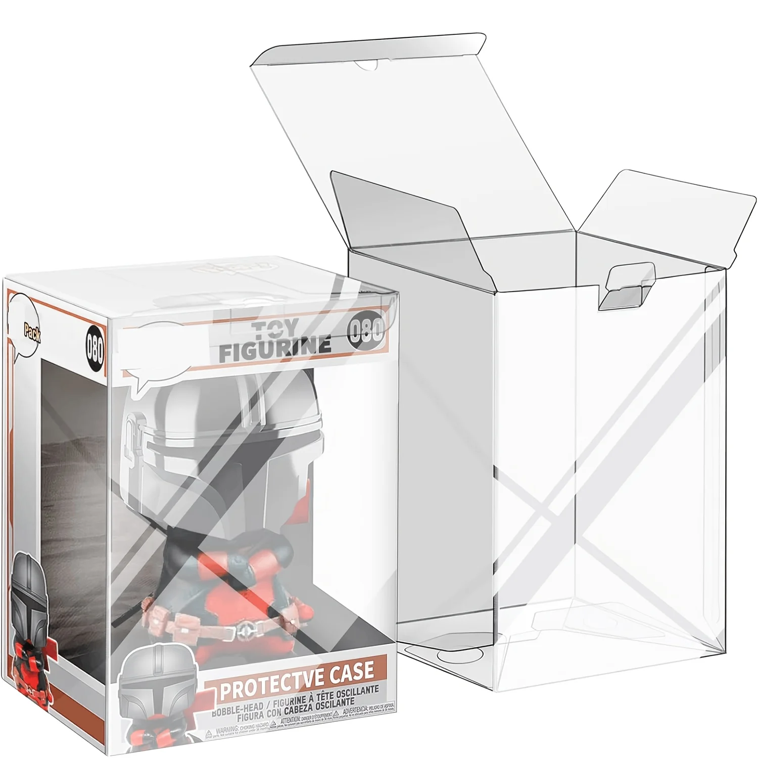 Vitrine Pop transparente Compa - Funko Pop Protector avis et prix