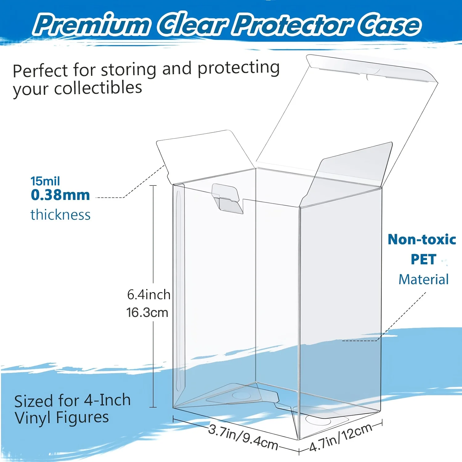 Vitrine Pop transparente Compa - Funko Pop Protector avis et prix