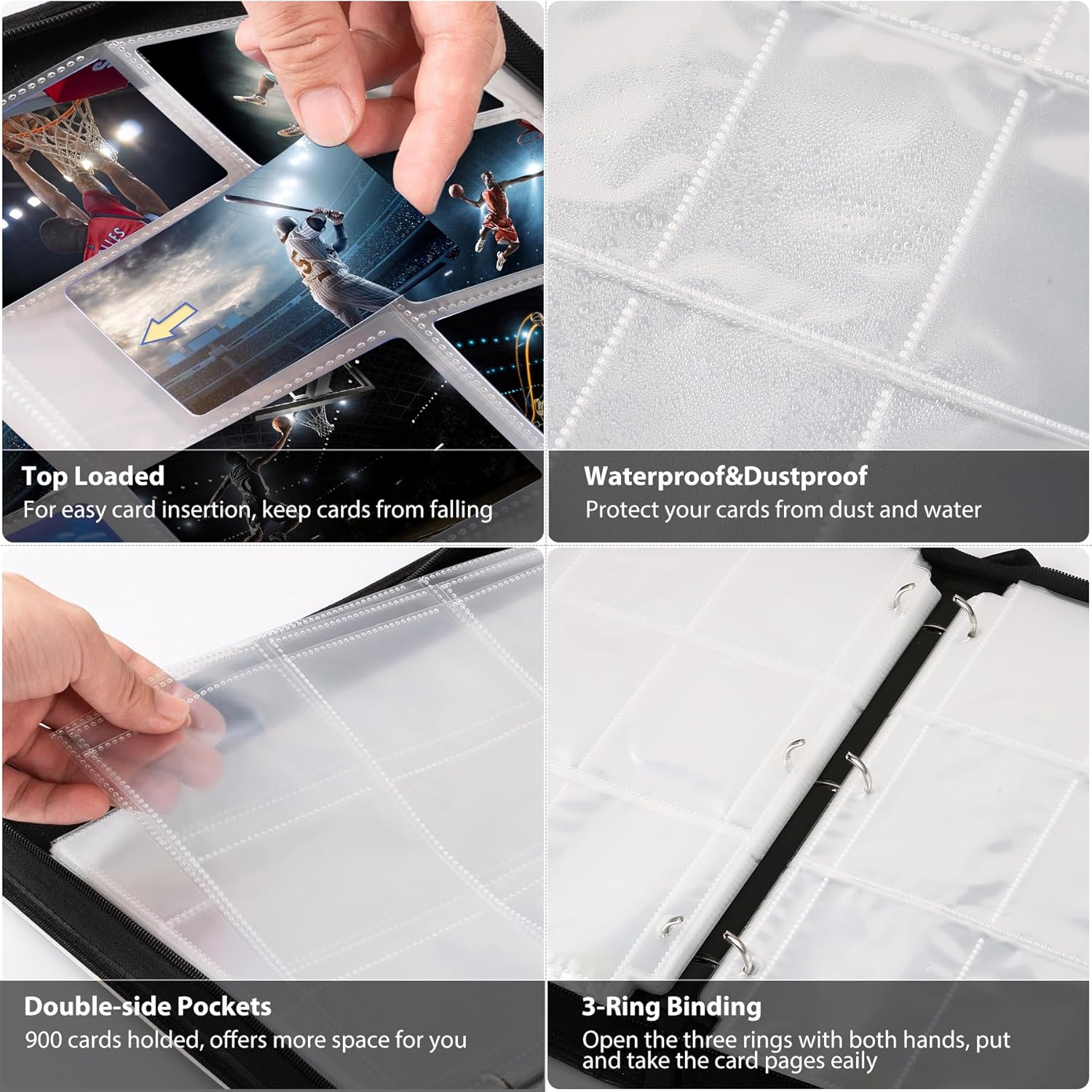 Classeur de cartes à collectio - Trading Card Binder avis et prix
