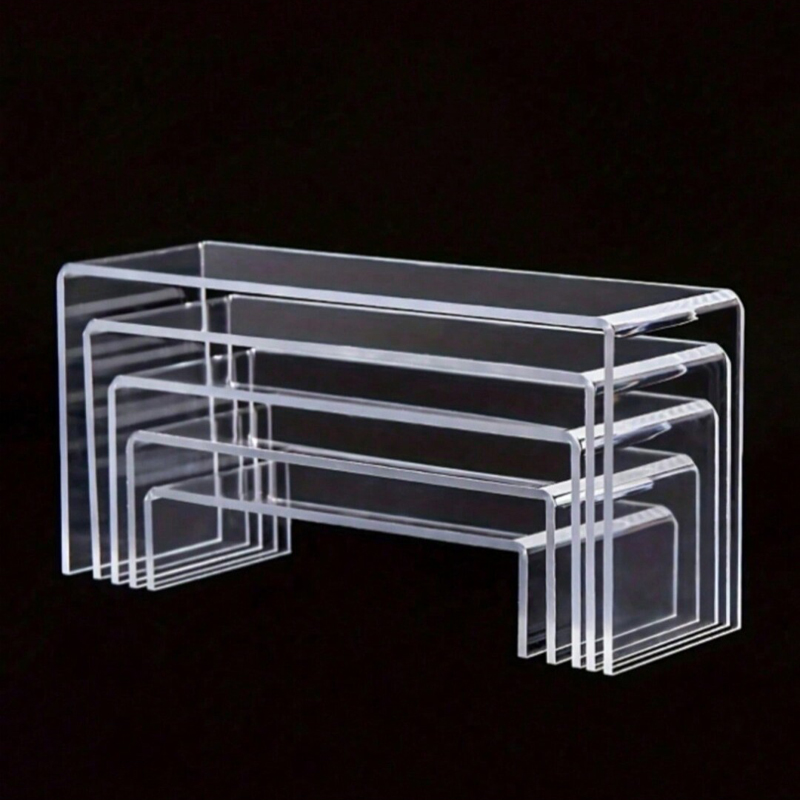 Lot de 3/5 présentoirs en acry - Display Risers Set avis et prix