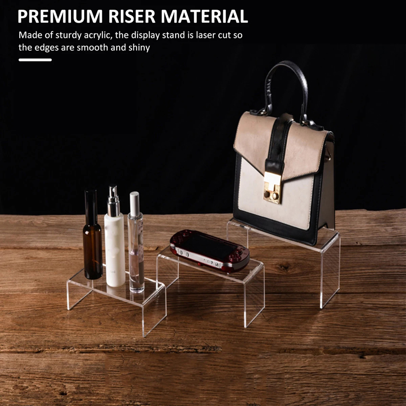 Lot de 3/5 présentoirs en acry - Display Risers Set avis et prix