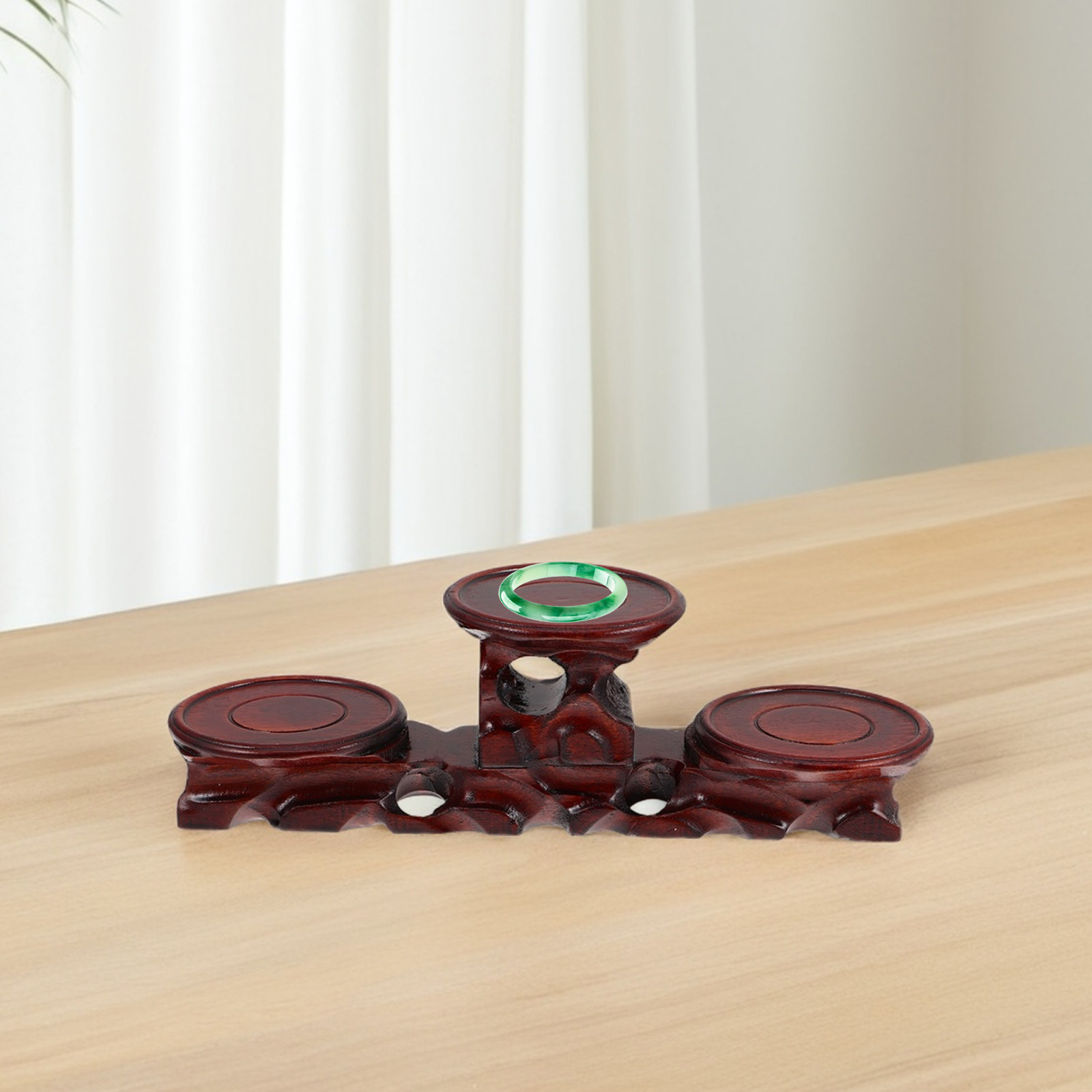 Socle rond en bois massif de q - Display Risers Set avis et prix