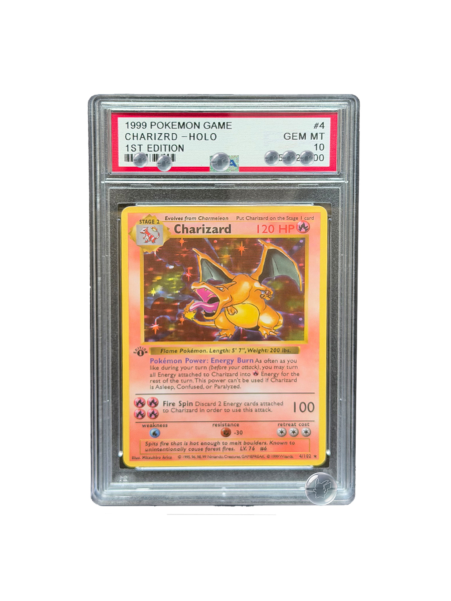 1999 POKEMON GAMECHARIZRD 1ère - Graded Card Display avis et prix