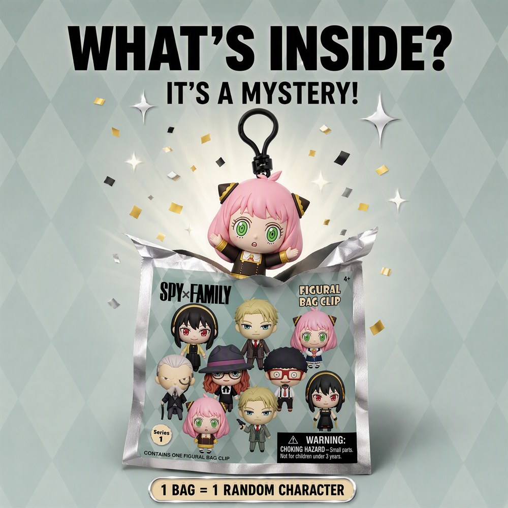 Spy x Family Porte-clés 3D en  - Mystery Box Blind Bag avis et prix