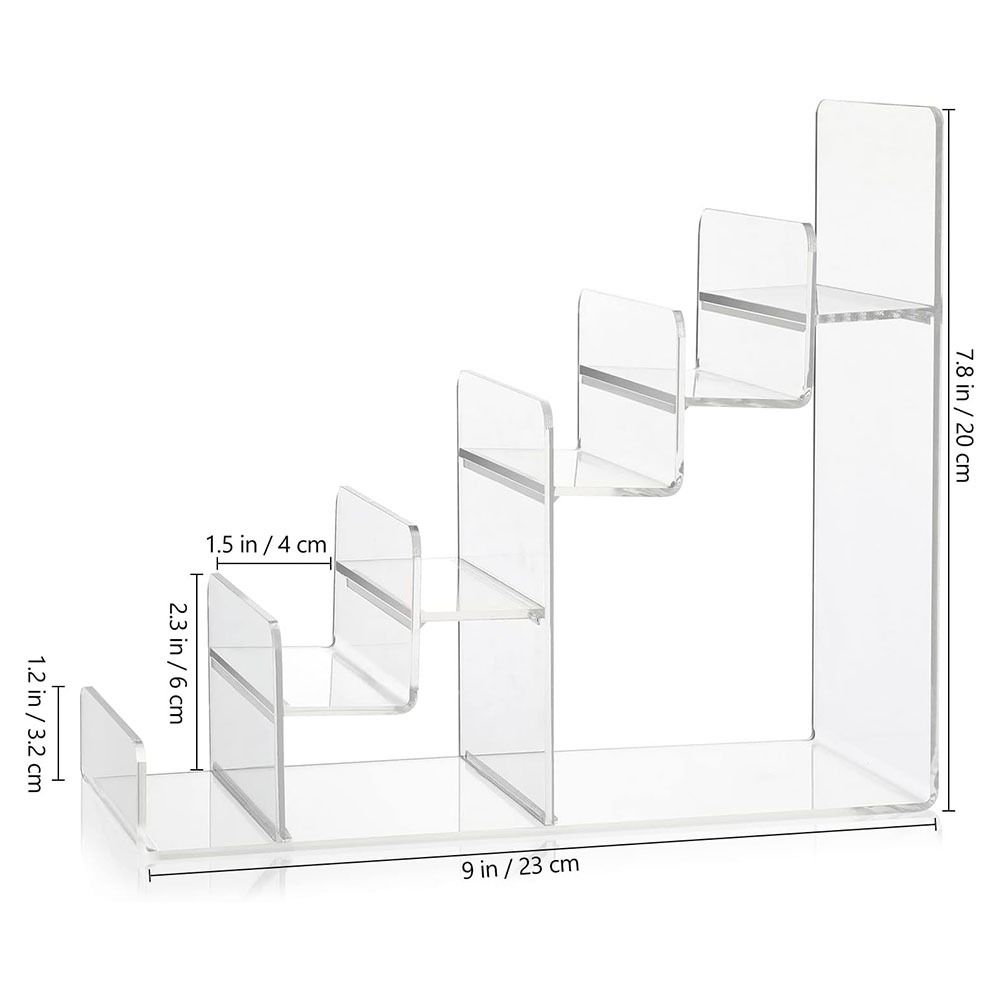 Présentoirs transparents en ac - Display Risers Set avis et prix