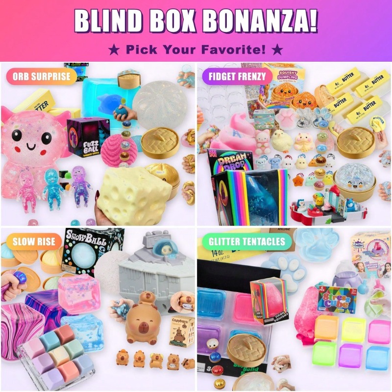 Squish Time Nee Doh Mystery Bl - Mystery Box Blind Bag avis et prix