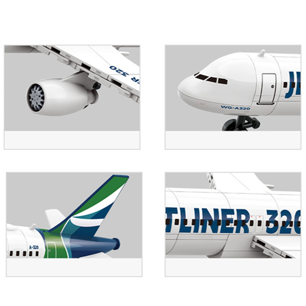 Maquette d'avion A320, avion d - Model Airplane Plastic avis et prix