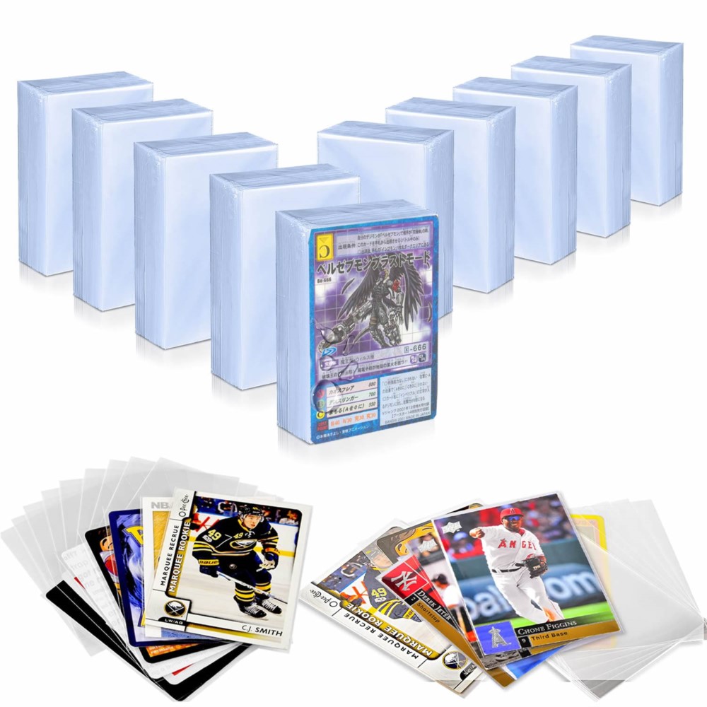 Lot de 200 protège-cartes tran - Card Penny Sleeve avis et prix