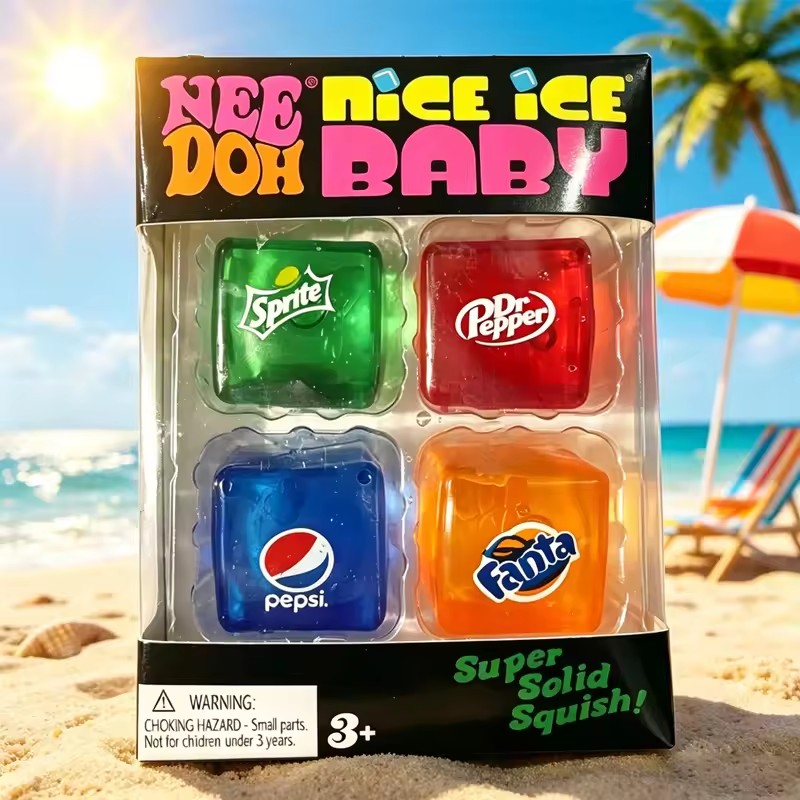Needoh Mini Nice Ice Baby Lot  - Fidget Cube Original avis et prix
