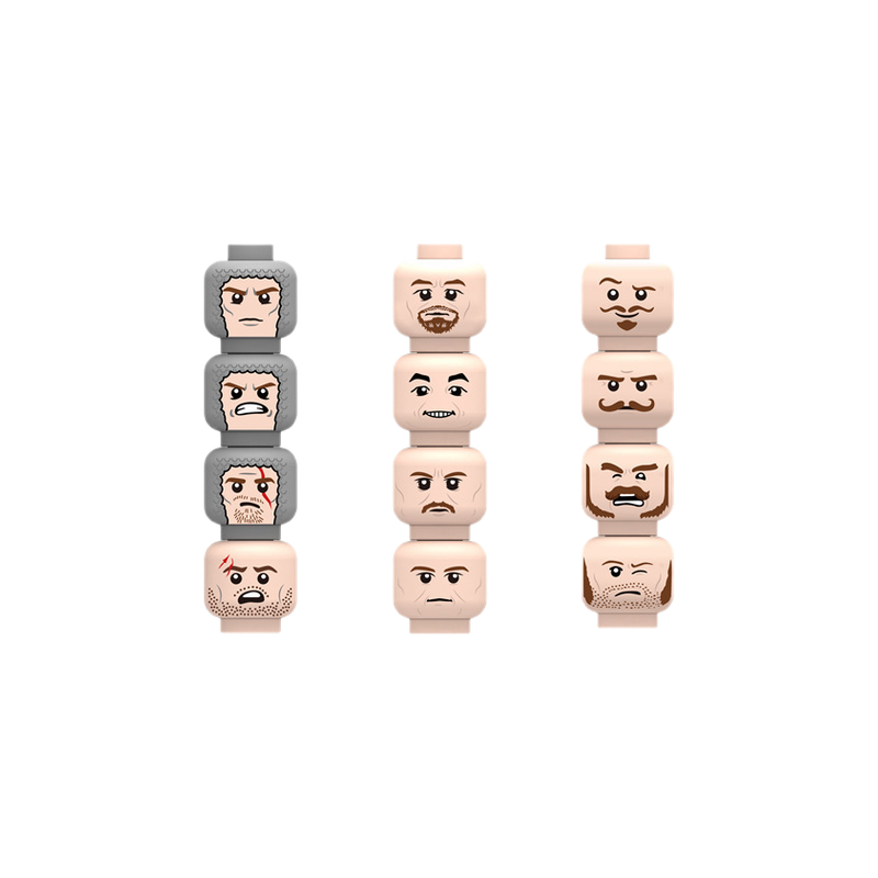 Têtes de figurines à assembler - Lego Minifigure Holder avis et prix