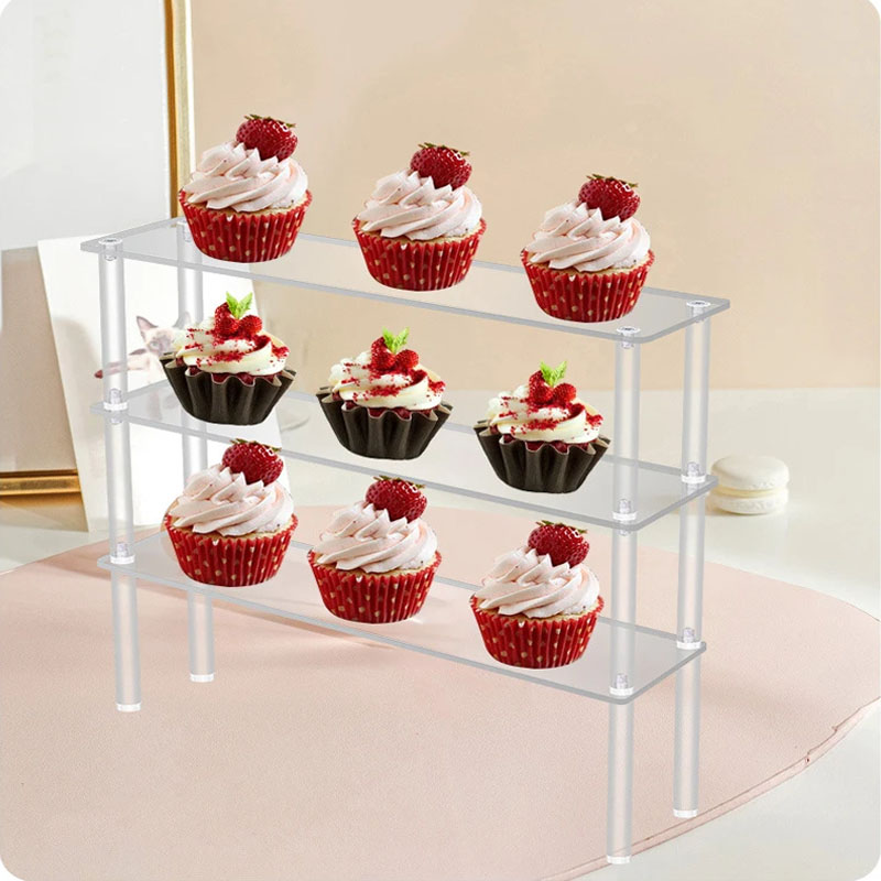 Présentoir en acrylique transp - Display Risers Set avis et prix
