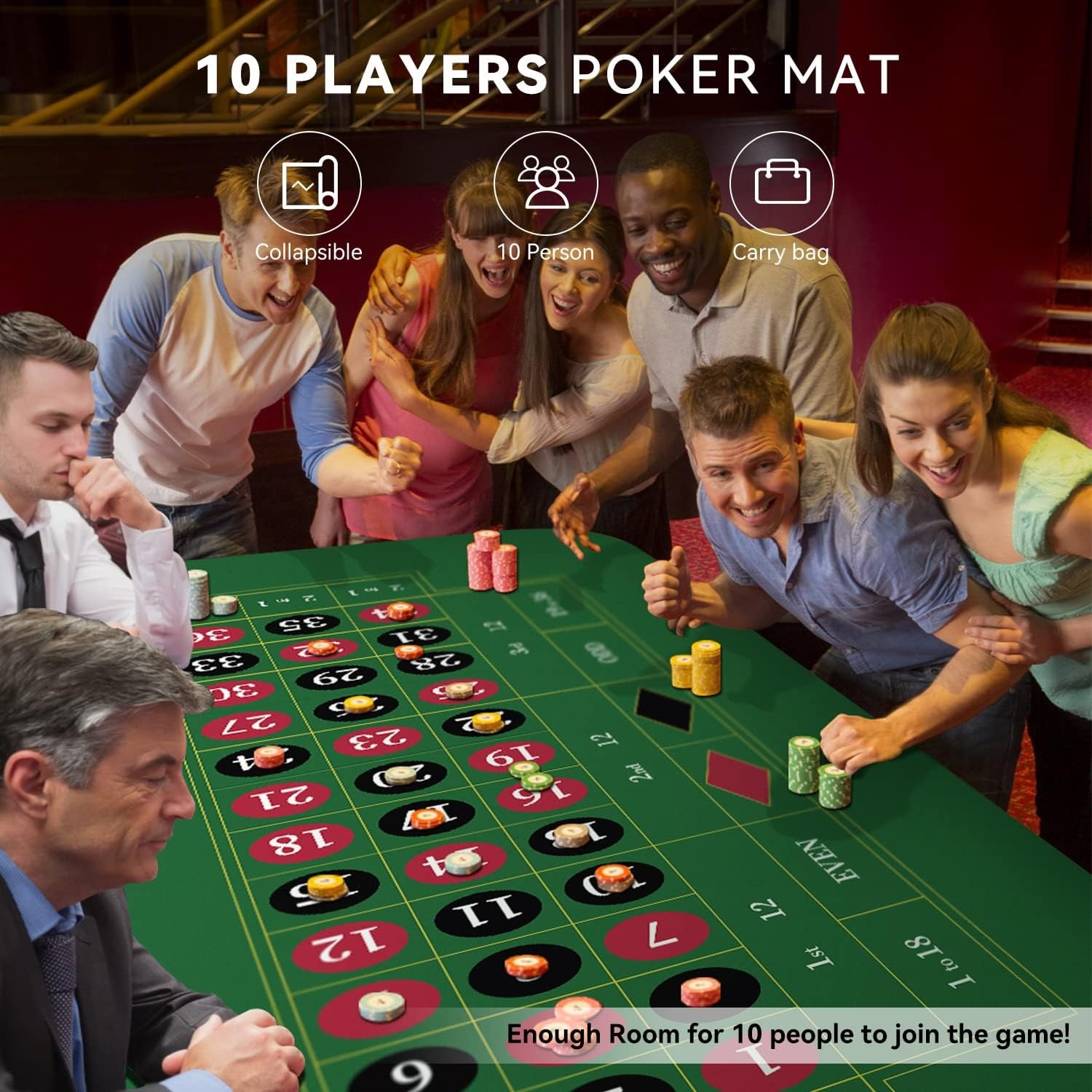 Tapis de table de jeu en caout - Graded Card Display avis et prix
